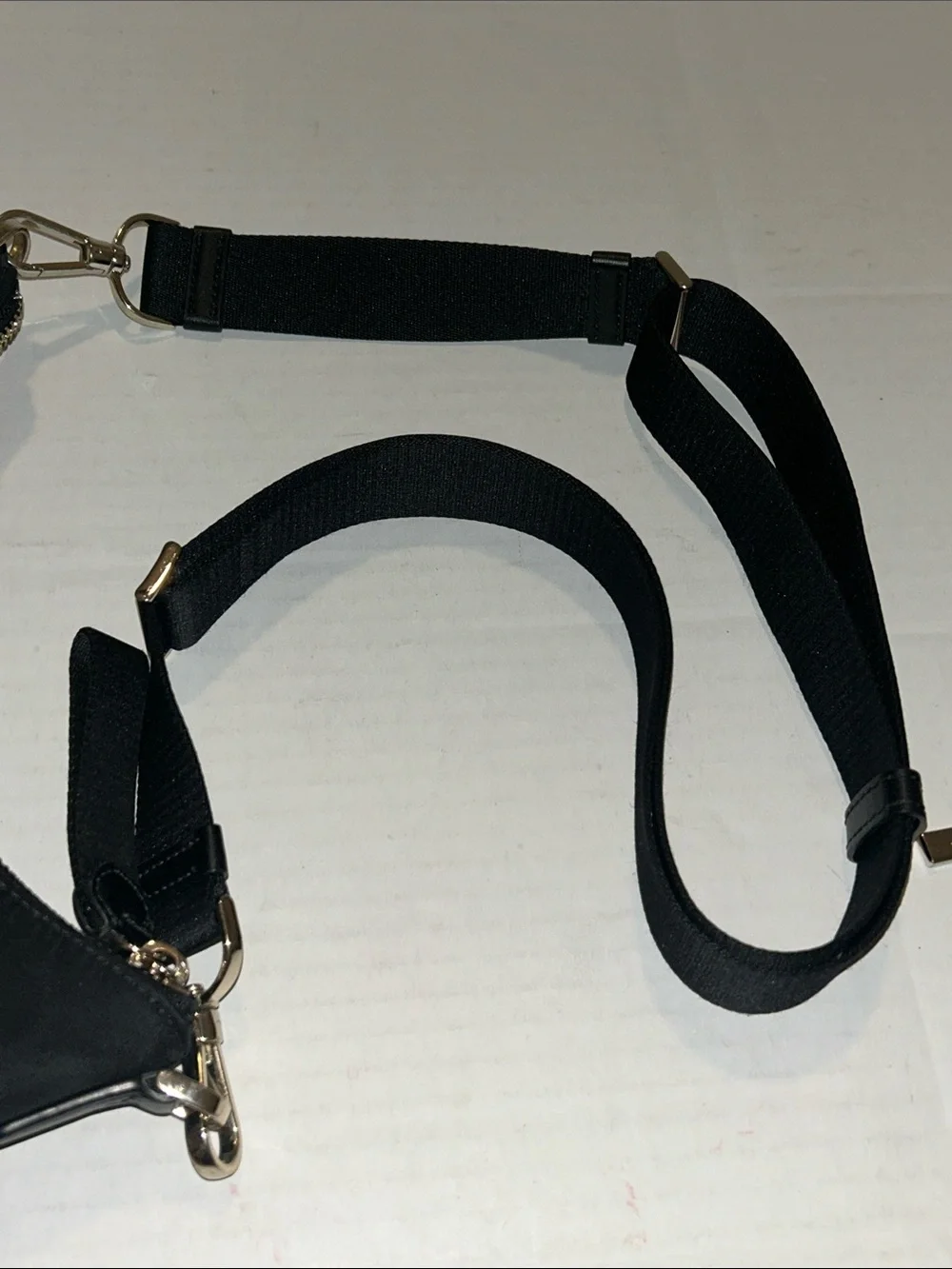 Kate Spade Black Chelsea Nylon Crossbody Bag